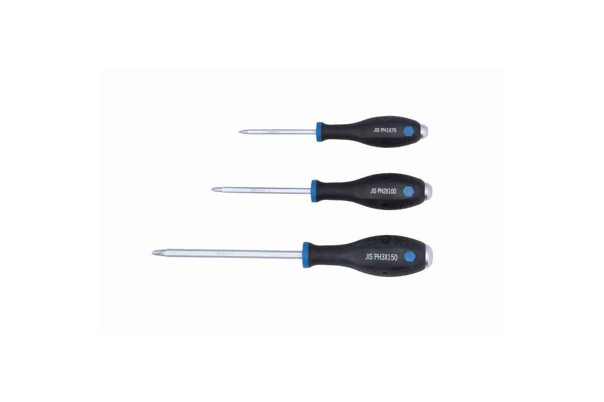 Tournevis à impact LASER TOOLS JIS - 3 pièces