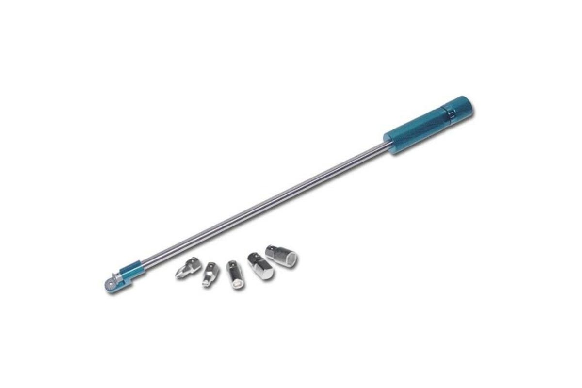 Tournevis coudé pour carburateur BIHR 90° + 5 embouts L445mm