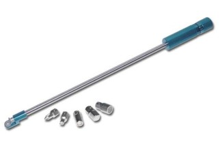 Tournevis coudé pour carburateur BIHR 90° + 5 embouts L445mm