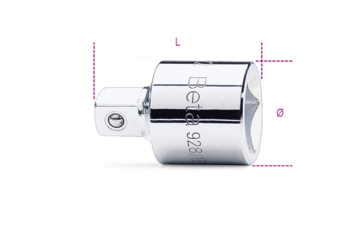 Réducteur carré femelle 3/4'' et mâle 1/2'' BETA