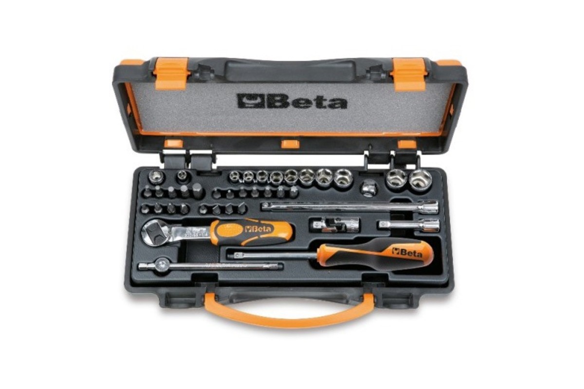Jeu de 11 douilles hexagonal 20 embouts et 8 accesoires BETA