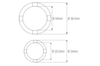 Douille à créneaux MOTION PRO Suzuki