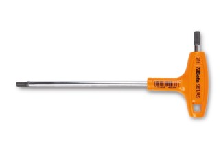 Jeu de 11 clés mâles 6 pans en T BETA avec support