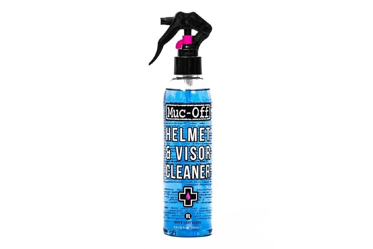 Spray nettoyant casques et visières MUC-OFF Visor, Lens & Goggle Cleaner 250ml -X12