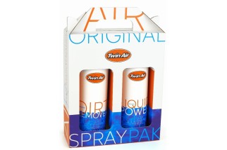 Pack nettoyage TWIN AIR Liquid Power Spray + Dirt Remover - 2x500ml