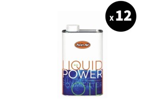 Huile pour filtre à air TWIN AIR Bio Liquid Power Foam biodégradable - Bidon 1L x12