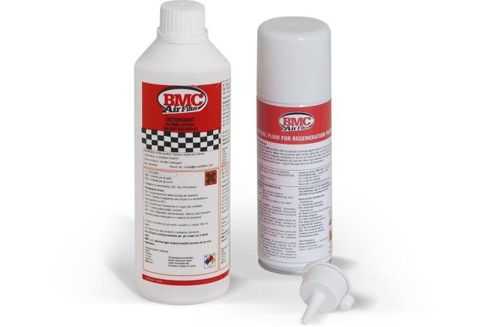 Kit d'entretien nettoyant et spray d'huile BMC - 500ml + 200ml