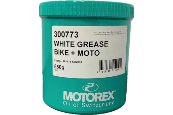 Graisse blanche au lithium MOTOREX White Grease - 850g