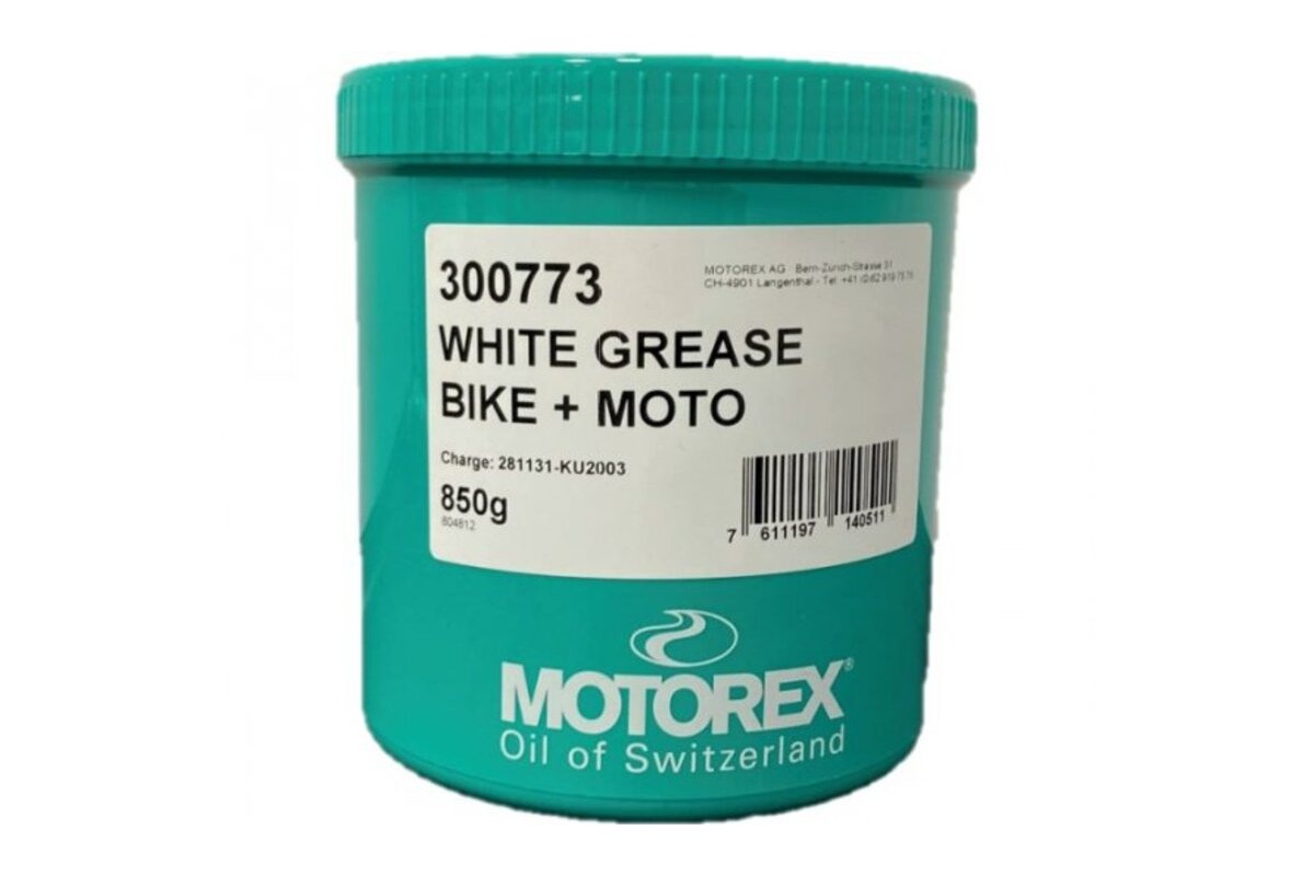 Graisse blanche au lithium MOTOREX White Grease - 850g