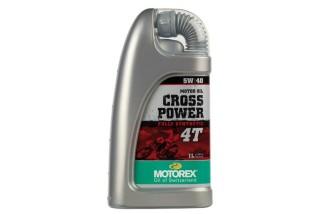 Huile moteur MOTOREX Cross Power 4T - 5W40 1L