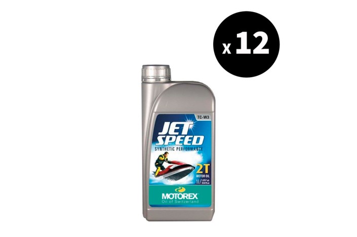 Huile moteur MOTOREX Jet Speed - 1L x12