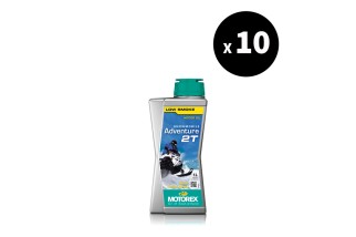 Huile moteur MOTOREX Snowmobile Adventure 2T - 10x1L