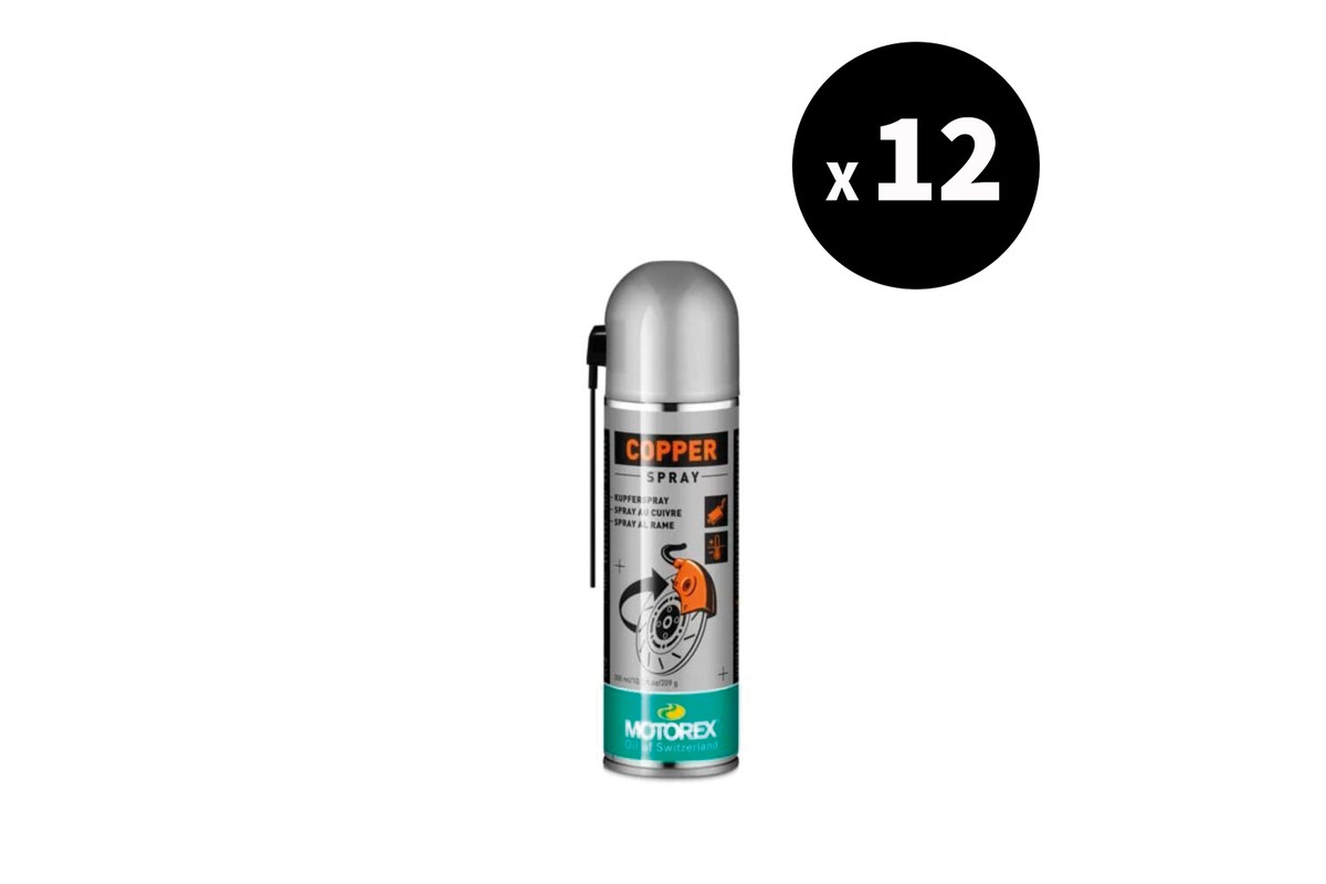 Lubrifiant MOTOREX Copper Spray 300ml x12