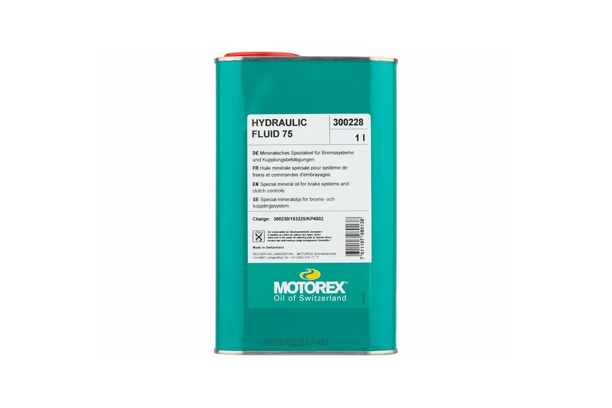 Fluide de transmission MOTOREX Hydraulic Fluid 75 - 1L