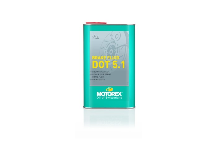 Liquide de frein MOTOREX Brake Fluid DOT 5.1 - 1L