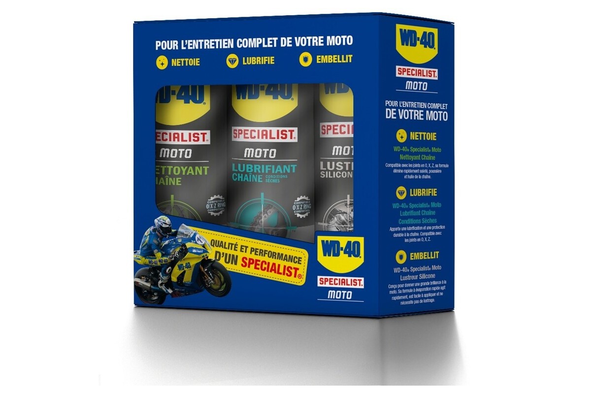 Pack entretien complet WD-40 Specialist Moto