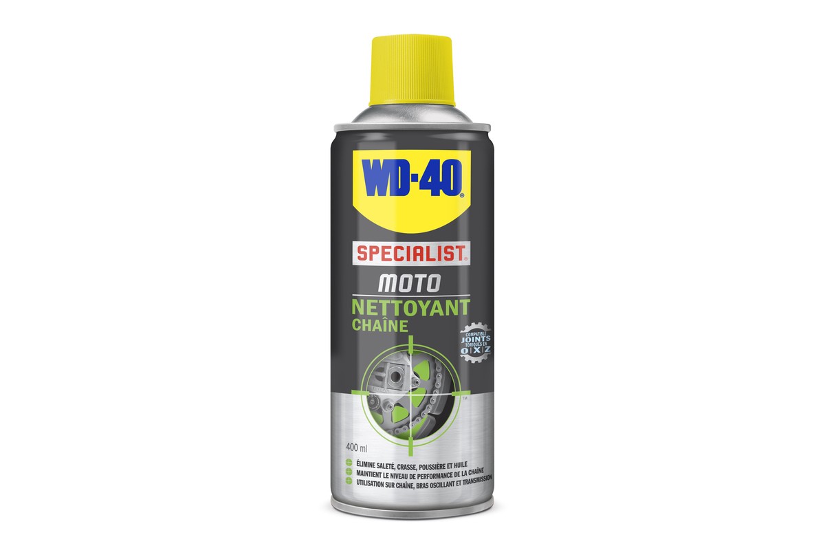 Nettoyant chaîne WD-40 Specialist® Moto - Spray 400 ml