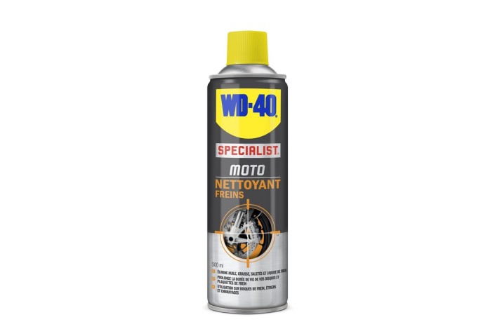 Nettoyant freins WD-40 Specialist Moto - spray 500ml