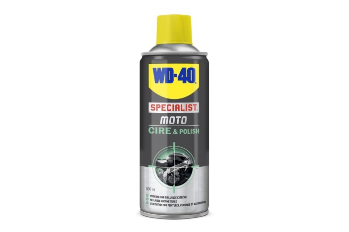 Cire et Polish WD-40 Specialist® Moto - Spray 400 ml