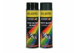 Peinture MOTIP Noir brillant - Spray 500 ml