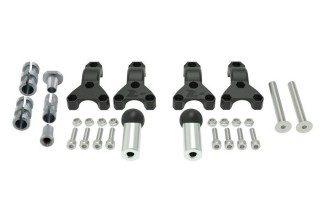 Kit fixation RACETECH pour protège-mains HP3 Ø22/28,6mm