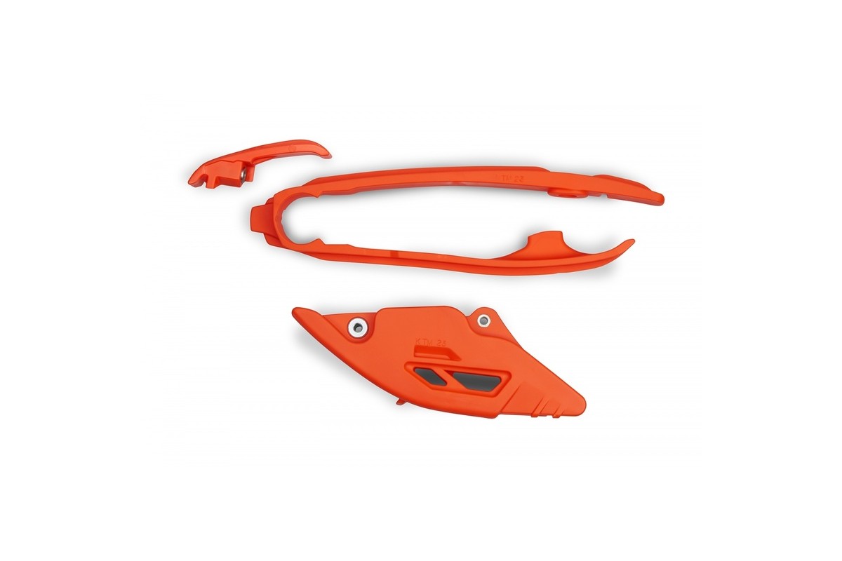 Kit guide chaîne + patin de bras oscillant UFO