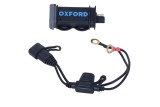 Kit chargeur OXFORD USB Fused Power 2,1A