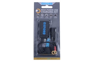 Kit chargeur OXFORD USB Fused Power 2,1A