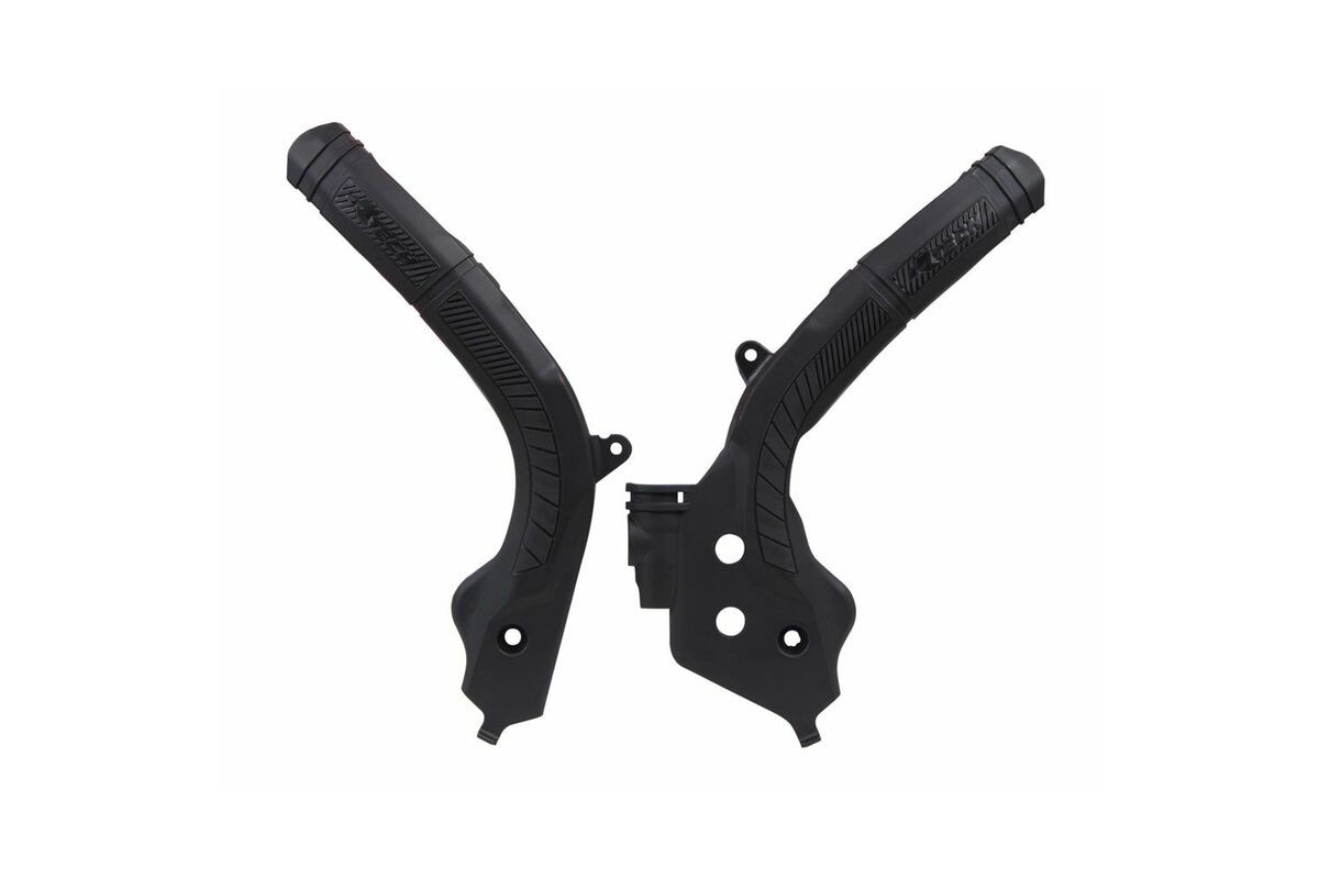 Protège cadre RACTECH bi-matières noir Protège cadre RACTECH bi-matières noir