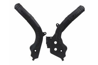 Protège cadre RACTECH bi-matières noir