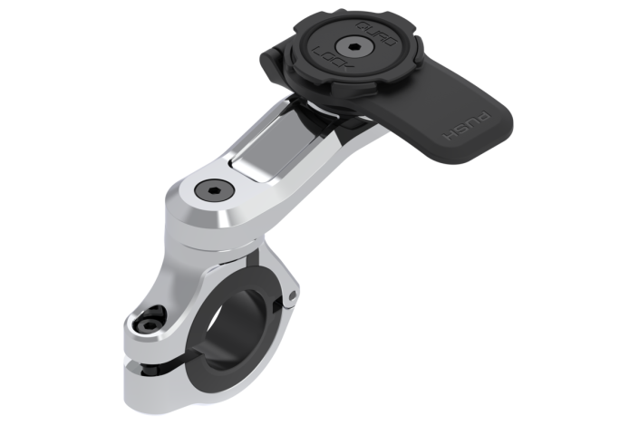 Support de montage guidon QUAD LOCK Pro Chrome