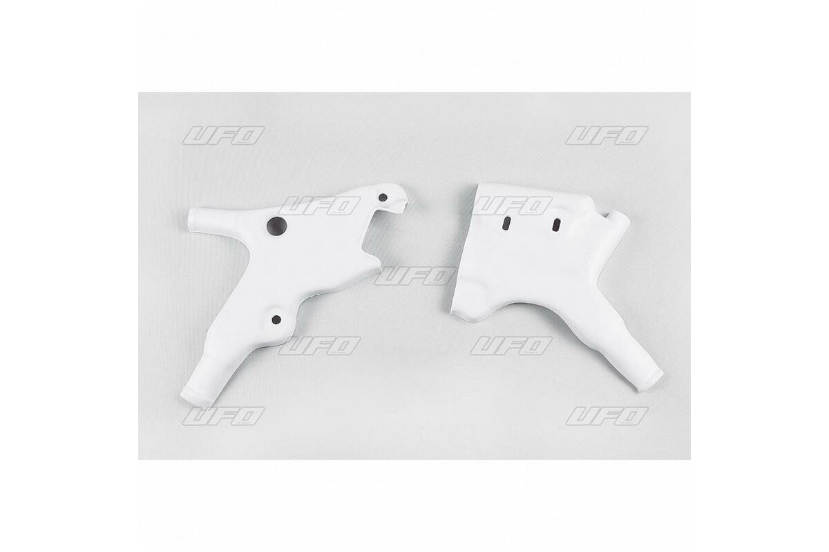 Protège cadre UFO blanc Yamaha YZ125/250 Protège cadre UFO blanc Yamaha YZ125/250