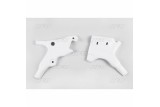 Protège cadre UFO blanc Yamaha YZ125/250