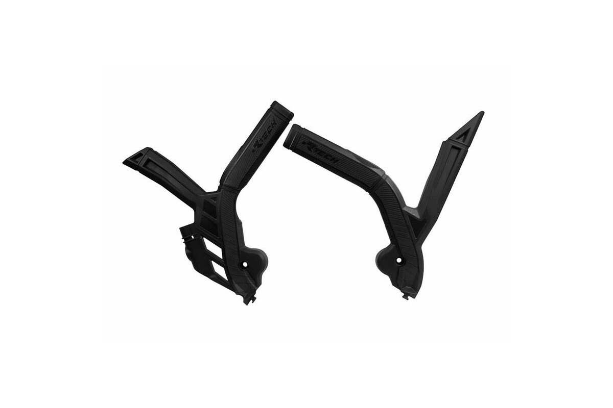 Protège cadre RACTECH bi-matières noir