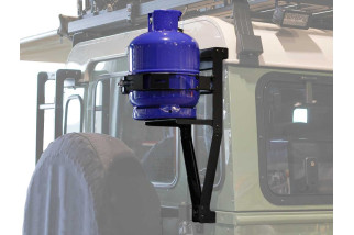 Support de bouteille de gaz simple pour un Land Rover Defender 90/110