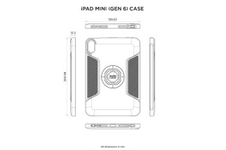 Coque QUAD LOCK - iPad Mini 6è génération