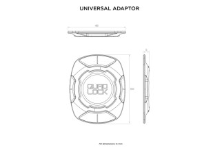 Adaptateur universel QUAD LOCK