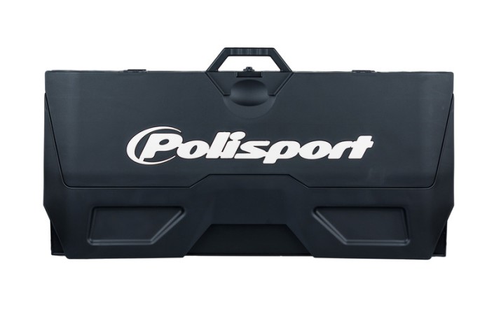 Tapis récupérateur pliable POLISPORT Bike Mat noir