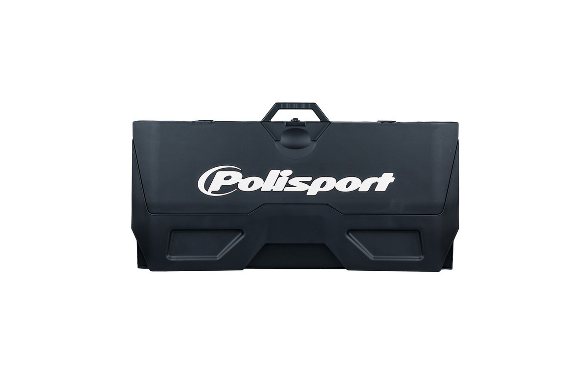 Tapis récupérateur pliable POLISPORT Bike Mat noir