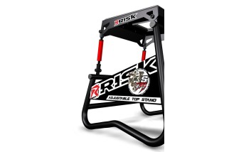 Lève moto RISK RACING A.T.S. inclinaison réglable avec plaque aimantée