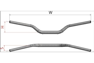 NEKEN OS BAR 85CC LOW BK/WH