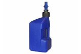 Bidon d'essence TUFF JUG 20L bleu translucide/bouchon bleu - bouchon remplissage rapide