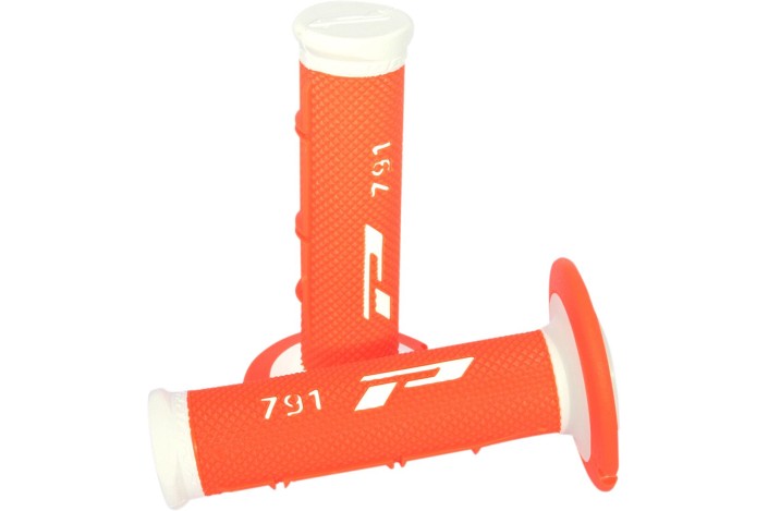 GRIPS791 WHITE/FLUO ORANGE