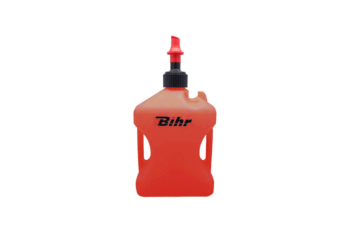 Bidon d'essence BIHR Home Track homologué TÜV rouge 10L