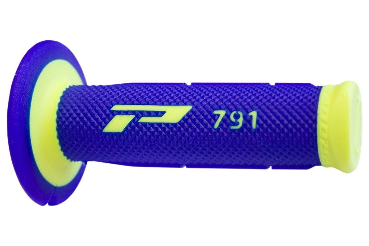 GRIPS791 FLO YELLOW/BLUE