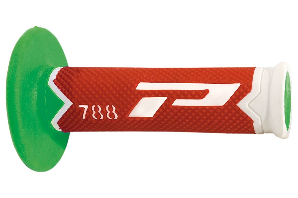 GRIPS788 WHITE/RED/GREEN