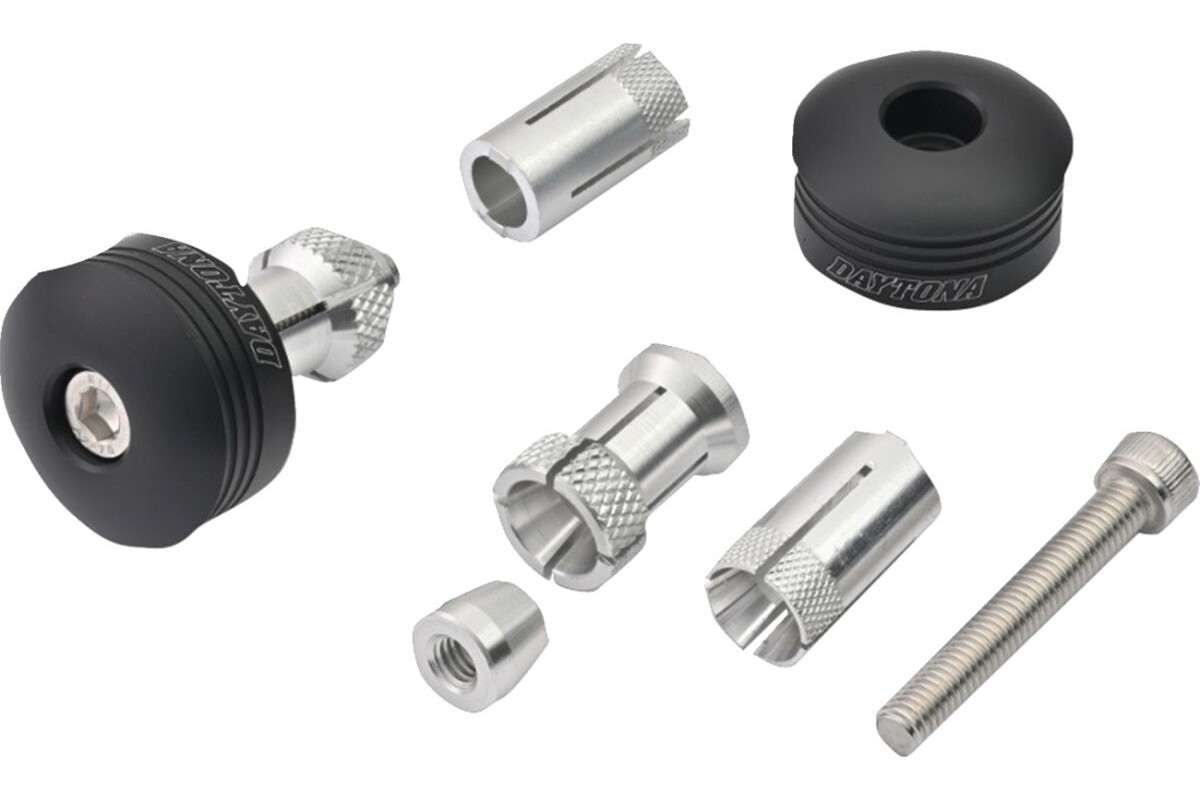 BAR END PLUG BLK