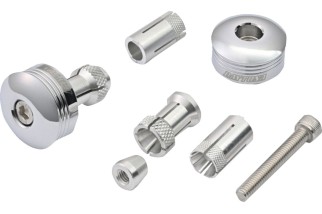 BAR END PLUG CHR