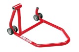 Béquille de stand arrière monobras BIKE LIFT prise gauche rouge - RS-16