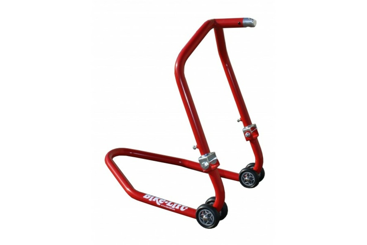 Béquille de stand avant sous té de fourche BIKE LIFT rouge universelle - FS-11